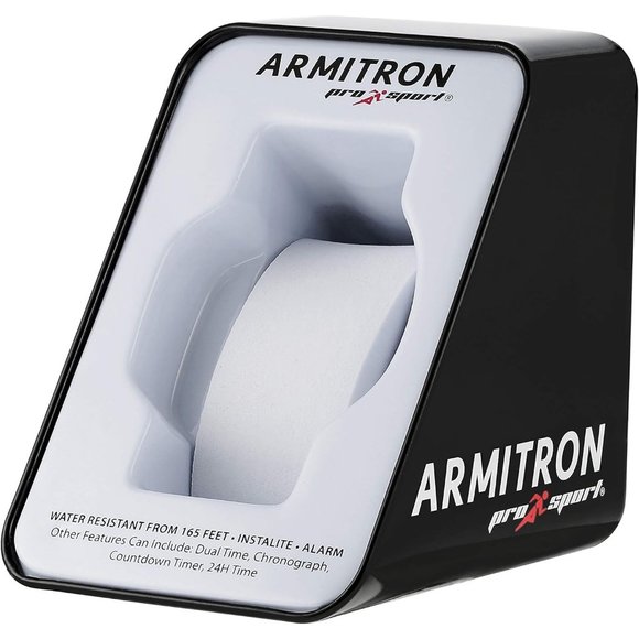 Men's Digital Chronograph Resin Strap Sport Watch - Picture 4 of 5